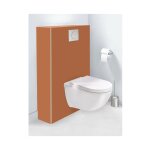 Panneau mural decofast - harmony - pour habillage bti - support - 1500 x 1200 x 3 mm - terracotta lazer ...