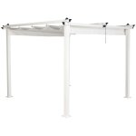 Ebuy24 - lazio pergola blanc.