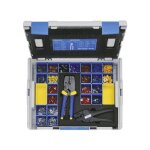 Lboxx230b assortiment de cosses  sertir pince  sertir incluse, avec pince  dnuder, cosse clip incluse, ...