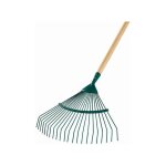Leborgne - balai à gazon fil rond 20 dents - manche bois certifié pefc 100% Leborgne - balai à gazon fil rond 20 dents - manche bois certifié pefc 100%