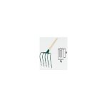 Leborgne - croc  fumier douille - 5 dents - manche bois certifi pefc 100%