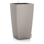 Jardini�re - cubico coloris 40 - kit complet - marron sable - 31 l - lechuza