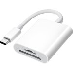 Lecteur de carte sd usb c pour iphone 15 / ipad / macbook / mac, lecteur de carte sd de type usb - c ...