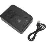 Lecteur de cassette st�r�o r�tro portable, 2 m�thodes de recharge, haut - parleur clair pour int�rieur ...