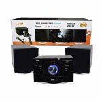 Lecteur dvd cd st�r�o mini hi - fi combo + bluetooth 30w microphone 2. 0 haut - parleurs j - 2007