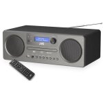Lecteur tout - en - un jvc avec radio, dab + , bluetooth, aux, usb et t�l�commande