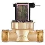 Lectrique �lectrovanne magn�tique en laiton 1 / 2' ac 220v n / c normalement ferm�e robinet de d�bit ...
