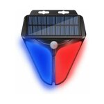 Led alarme lumi�re capteur sans fil 100db lumi�re sir�ne chien aboiement ferme cour s�curit� �loigner ...