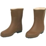 Led leds - bottes de tronchetto en caoutchouc avec une semelle d'inondation brune non glissante 37
