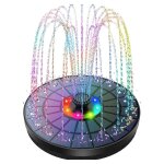 Led fontaine solaire extérieure flottante 3w pompe bassin solaire avec batterie, lumières colorées led ... Led fontaine solaire extérieure flottante 3w pompe bassin solaire avec batterie, lumières colorées led ...