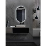 Ledimex - miroir tokyo en or bross