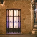 Rideau de guirlande led ext�rieur avec piles 1m centauro multicolore