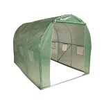 Leduc lubot - jany france serre tunnel - 6 m² - l. 200 x p. 300 x h. 200 cm - made in france Leduc lubot - jany france serre tunnel - 6 m² - l. 200 x p. 300 x h. 200 cm - made in france