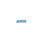 Bornier de rpartition isol ip2x neutre 1 connexion 6mm  25mm bleu longueur 141mm legrand 004845