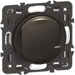 Legrand 064891a interrupteur connect� sans neutre c�liane with netatmo, variateur, finition graphite