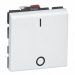 Legrand 077050 interrupteur bipolaire prog mosaic - 2 mod - 20 ax - blanc