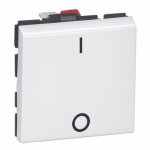 Legrand 077050 interrupteur bipolaire prog mosaic - 2 mod - 20 ax - blanc