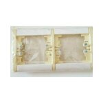 Legrand 082007 plaque double horizontale interrupteur sagane pollen