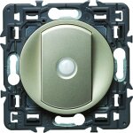 Interrupteur � extinction automatique 10a 2 fils � composer - c�liane - titane - legrand