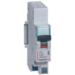 Legrand - lot de 10 disjoncteurs phase + neutre dnx4500 6ka arrive et sortie borne auto - 1p + n 230v ...