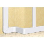 Angle ext�rieur pour goulotte � clippage direct mosaic 50x80mm blanc (075631)
