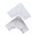 Angle int�rieur pour goulotte � clippage direct mosaic 50x80mm blanc legrand 075621