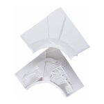 Angle int�rieur pour goulotte � clippage direct mosaic 50x80mm blanc legrand 075621