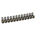 Barrette de connexion hypo avec capacit� assign�e 10mm� noire legrand 034267