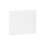 Legrand ? couvercle universel carr� 80x80mm pour bo�te d'encastrement d70mm ? protection contre poussi�re ...