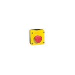 Bo�te � bouton �quip�e avec coup de poing contact nf - coupure d'urgence - osmoz