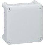 Legrand - 092034 bote de drivation carre plexo dimensions 130x130x74mm - 20 entres pour presse - ...