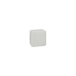Bo�te de d�rivation carr�e � 7 entr�es pour presse - �toupe plexo dimensions 80x80x45mm gris ral7035 ...