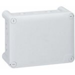 Legrand - bo�te de d�rivation rectangulaire pour presse - �toupe plexo dimensions 180x140x86mm gris ral7035 ...