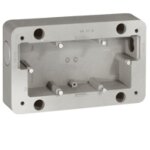 Legrand - cadre saillie 2 postes soliroc ik10 horizontal ou vertical 077892 Legrand - cadre saillie 2 postes soliroc ik10 horizontal ou vertical 077892