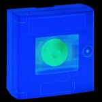 Legrand - coffret bris de glace double position ip44 jaune montage en saillie 038001