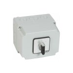 Legrand - commutateur � cames inverseur avec position arr�t 45� pr63 - 4p - 8 contacts - bo�tier 135x70mm ...