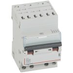 Legrand - disjoncteur dx6000 10ka arrive haute auto dpart bas vis 4 ples 400v 20a courbe d pour peigne ...