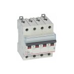 Disjoncteur dx�6000 arriv�e haute d�part bas � vis 4 p�les 400v 40a courbe b 4 modules legrand 407599 ...