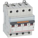 Disjoncteur dx 25ka arrive haute et dpart bas  vis 4 ples 400v 20a courbe c 4 modules legrand 409795 ...