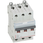 Disjoncteur dx6000 3 ples 400v 40a courbe d pour peigne hx traditionnel legrand 408063