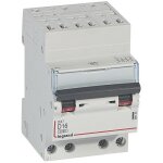 Legrand - disjoncteur 16a 10ka courbe d ttrapolaire dx3 auto / vis