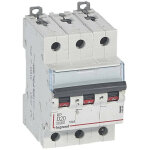 Disjoncteur dx6000 arrive haute dpart bas vis 3 ples 400v 20a courbe d peigne traditionnel legrand ...