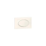 Dooxie bouton poussoir blanc + plaque