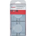 Legrand - double prise de sol inox �tanche ip44 clapet de protection + boite � encastrer