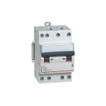 Legrand - disjoncteur dx�6000 10ka arriv�e haute et d�part bas � vis 4 p�les 400v 16a courbe c pour peigne ...
