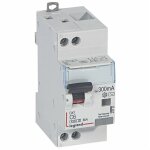 Disjoncteur diffrentiel dx4500 arrive haute et dpart bas  vis u + n 230v 6a type ac 300ma courbe ...