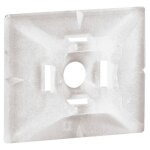 032065 - embase adh�sive colring - pour collier l 4, 6 - incolore - legrand