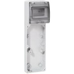 Embase p17 421x125mm avec rail 5 modules jusqu' 3 prises 16a pour plastron 280x125mm composer un coffret ...