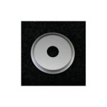 Enjoliveur gris titane pour pour prise tv simple mle ou type f  visser celiane legrand