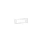 Enjoliveur - 6 modules - blanc - antimicrobien legrand mosaic 078726l
